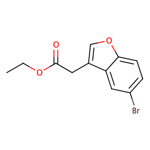 2-(5-溴苯并呋喃-3-基)乙酸乙酯,Ethyl 2-(5-bromobenzofuran-3-yl)acetate