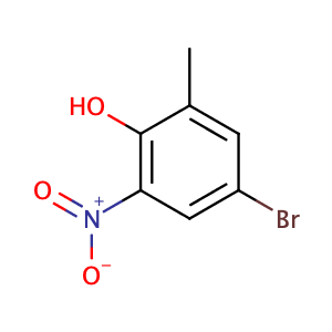 4-溴-2-甲基-6-硝基苯酚,4-Bromo-2-methyl-6-nitrophenol