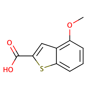 4-甲氧基苯并噻唑-2-羧酸,4-Methoxybenzo[b]thiophene-2-carboxylic acid