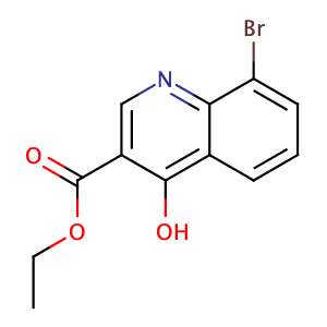 8-溴-4-羟基喹啉-3-羧酸乙酯,Ethyl 8-bromo-4-hydroxyquinoline-3-carboxylate