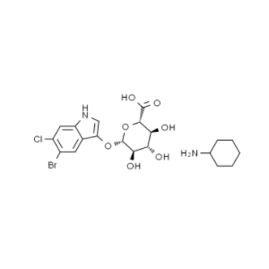 5-溴-4-氯-3-吲哚基-β-D-葡萄糖苷酸环己铵盐