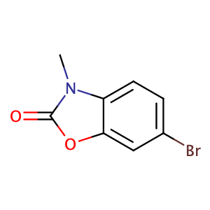6-溴-3-甲基苯并[d]噁唑-2(3H)-酮,6-Bromo-3-methylbenzo[d]oxazol-2(3H)-one