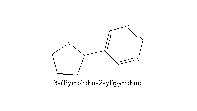 去甲基烟碱,3-(Pyrrolidin-2-yl)pyridine