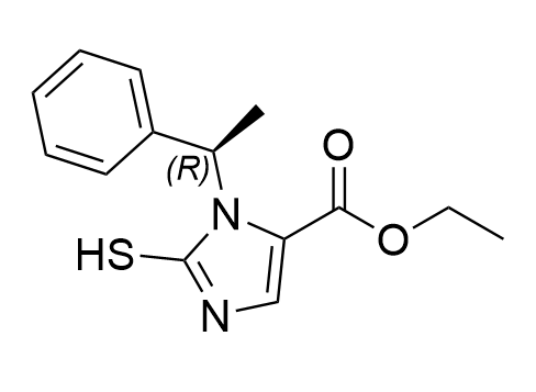 依托咪酯杂质D,ethyl (R)-2-mercapto-1-(1-phenylethyl)-1H-imidazole-5-carboxylate