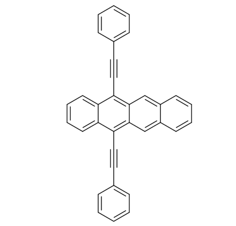 5,12-双(苯乙炔基)并四苯,5 12-BIS(PHENYLETHYNYL)NAPHTHACENE TEC&