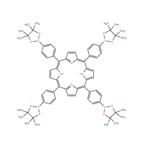 5,10,15,20-四(4-硼酸频哪醇酯基苯基)卟啉,5,1O,15,20-tetrakis-[4-(4,4,5,5-tetramethyl-[1,3,2]dioxaborolan-2-yl)-phenyl]-porphyrin