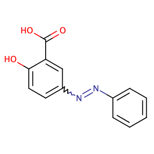 5-苯基叠氮水杨酸,2-Hydroxy-5-(phenyldiazenyl)benzoic acid