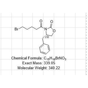 (S)-4-苄基-3-(5-溴戊基)恶唑烷-2-酮,(S)-4-Benzyl-3-(5-bromopentanoyl)oxazolidin-2-one