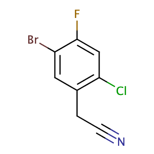2-(5-溴-2-氯-4-氟苯基)乙腈