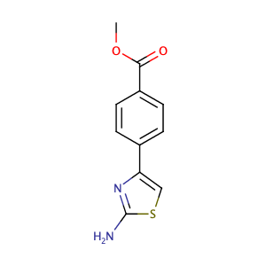 4-(2-氨基-4-噻唑基)苯甲酸甲酯,Methyl 4-(2-aminothiazol-4-yl)benzoate