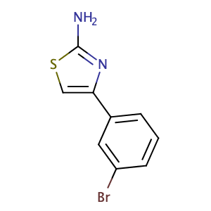 2-氨基-4-(3-溴苯基)噻唑,4-(3-Bromo-phenyl)-thiazol-2-ylamine