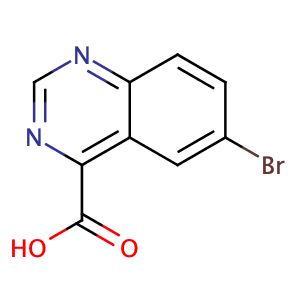 6-溴喹唑啉-4-甲酸,6-Bromoquinazoline-4-carboxylic acid