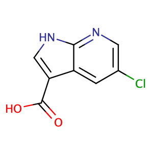 5-氯-1H-吡咯并[2,3-b]吡啶-3-羧酸,5-Chloro-1H-pyrrolo[2,3-b]pyridine-3-carboxylic acid