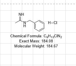 Ethanimidamide, N-(phenylmethyl)-, hydrochloride (1:1)