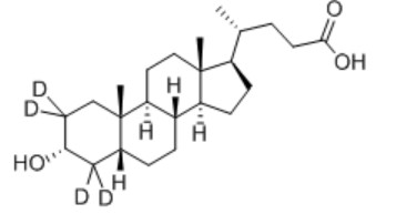 石胆酸-2,2,4,4-D4,Lithocholic Acid-d4