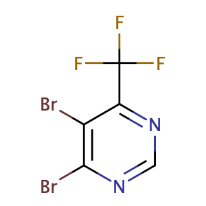 4,5-二溴-6-三氟甲基嘧啶,4,5-Dibromo-6-(trifluoromethyl)pyrimidine