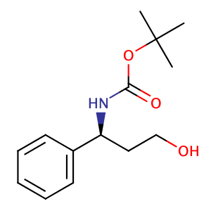 (S)-(3-羟基-1-苯基丙基)氨基甲酸叔丁酯,(S)-tert-butyl (3-Hydroxy-1-phenylpropyl)carbamate