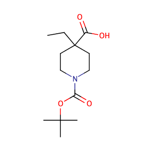 1-Boc-4-乙基-4-哌啶甲酸