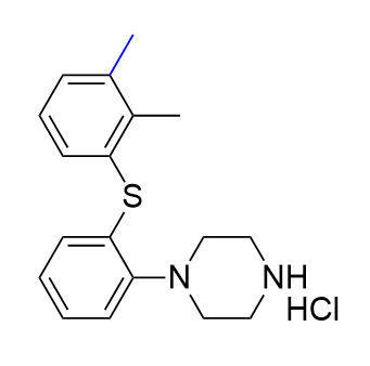 沃替西汀雜質(zhì)06,1-(2-((2,3-dimethylphenyl)thio)phenyl)piperazine hydrochloride