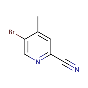 5-溴-4-甲基-2-氰基吡啶,5-BROMO-4-METHYL-PYRIDINE-2-CARBONITRILE