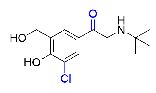沙丁醇胺杂质11,2-(tert-butylamino)-1-(3-chloro-4-hydroxy-5-(hydroxymethyl)phenyl)ethanone