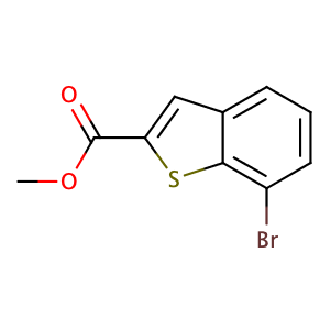 7-溴苯甲酸[b]噻吩-2-羧酸甲酯,Methyl 7-bromobenzo[b]thiophene-2-carboxylate