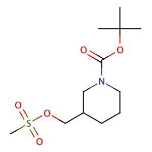 1-Boc-3-甲磺酰基氧甲基哌啶,1-Boc-3-Methanesulfonyloxymethyl-piperidine