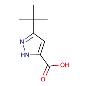 5-叔丁基-1H-吡唑-3-羧酸,3-tert-Butyl-1H-pyrazole-5-carboxylic acid