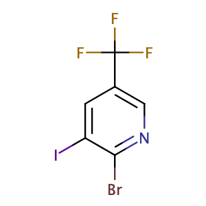 2-溴-3-碘-5-(三氟甲基)吡啶,2-Bromo-3-iodo-5-(trifluoromethyl)pyridine