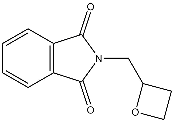 2-(oxetan-2-ylmethyl)isoindoline-1,3-dione,2-(oxetan-2-ylmethyl)isoindoline-1,3-dione