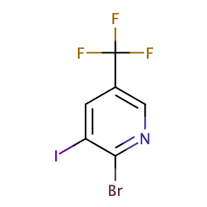 2-溴-3-碘-5-(三氟甲基)吡啶