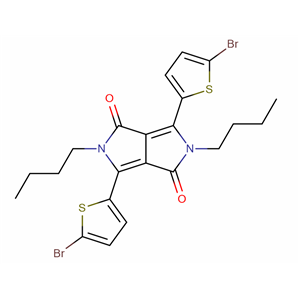 Pyrrolo[3,4-c]pyrrole-1,4-dione,3,6-bis(5-bromo-2-thienyl)-2,5-dibutyl-2,5-dihydro-,Pyrrolo[3,4-c]pyrrole-1,4-dione,3,6-bis(5-bromo-2-thienyl)-2,5-dibutyl-2,5-dihydro-