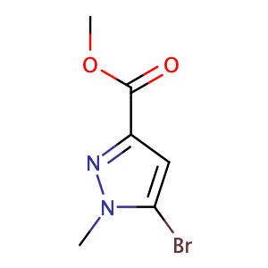 1-甲基-5-溴吡唑-3-羧酸甲酯,Methyl 5-bromo-1-methyl-1H-pyrazole-3-carboxylate