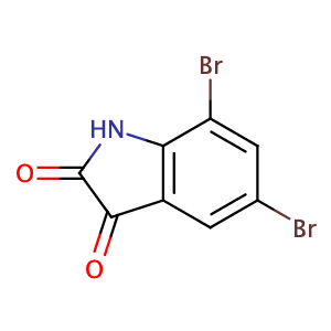 5,7-二溴靛紅,5,7-Dibromoindoline-2,3-dione