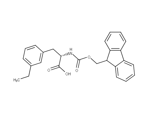 (2S)-3-(3-ethylphenyl)-2-({[(9H-fluoren-9-yl)methoxy]carbonyl}amino)propanoic acid