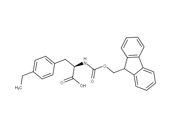 (2R)-3-(4-ethylphenyl)-2-({[(9H-fluoren-9-yl)methoxy]carbonyl}amino)propanoic acid