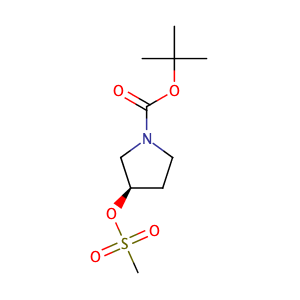 (R)-1-Boc-3-甲磺酰氧基吡咯烷