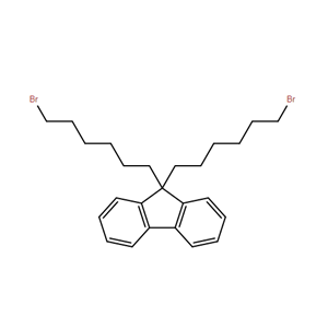 9,9-di(6-bromohexyl)fluorene,9,9-di(6-bromohexyl)fluorene