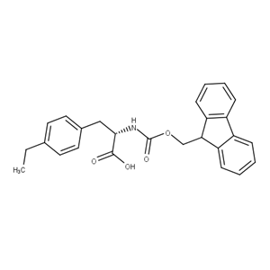 (2S)-3-(4-ethylphenyl)-2-({[(9H-fluoren-9-yl)methoxy]carbonyl}amino)propanoic acid