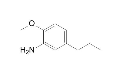 2-methoxy-5-propylaniline,2-methoxy-5-propylaniline