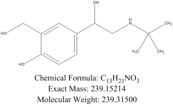 沙丁胺醇.,Salbutamol