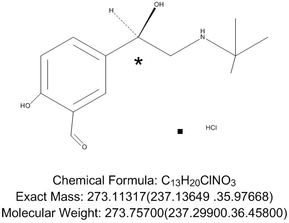 沙丁胺醇杂质D(盐酸盐),Salbutamol Impurity D(EP),hydrochloride)