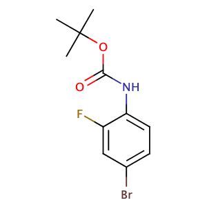 (4-溴-2-氟苯基)氨基甲酸叔丁酯,(4-Bromo-2-fluorophenyl)carbamic acid tert-butyl ester