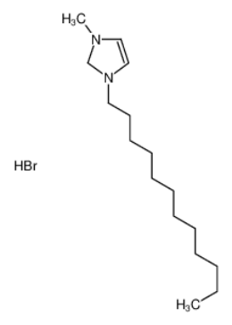 1-十二烷基-3-甲基咪唑溴盐,1-dodecyl-3-methylimidazolium bromide