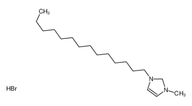 1-十四烷基-3-甲基咪唑溴盐,1-tetradecyl-3-methylimidazolium bromide