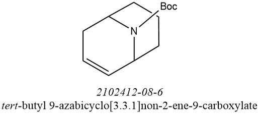 9-氮杂双环[3.3.1]壬基-2-烯-9-羧酸叔丁酯,tert-butyl9-azabicyclo[3.3.1]non-2-ene-9-carboxylate