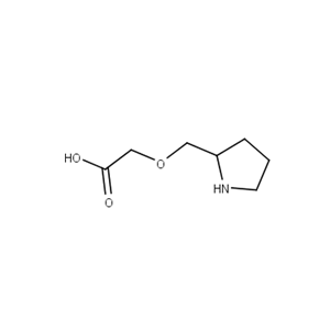 2-{[pyrrolidin-2-yl]methoxy}acetic acid