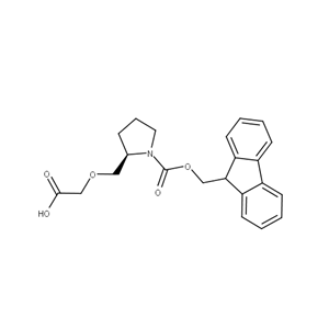 2-{[(2R)-1-{[(9H-fluoren-9-yl)methoxy]carbonyl}pyrrolidin-2-yl]methoxy}acetic acid