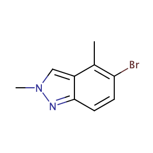 5-溴-2,4-二甲基-2H-吲唑,5-bromo-2,4-dimethyl-2H-indazole