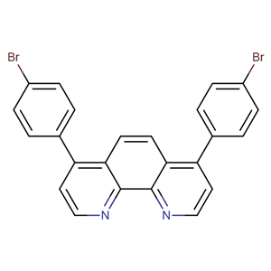 4,7-双(4-溴苯基)-1,10-菲咯啉,1,10-Phenanthroline, 4,7-bis(4-broMophenyl)-